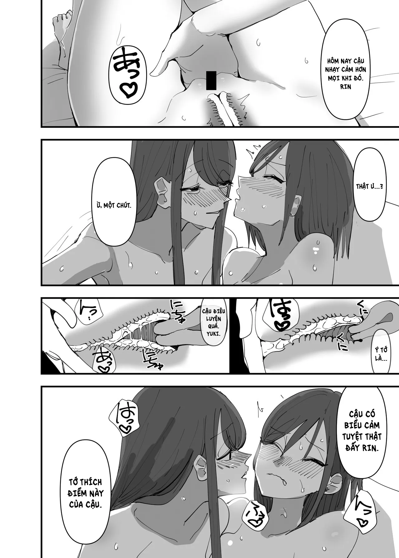HentaiVN.net - Ảnh 7 - Chuyện tình của những cô nàng táo bạo [rampant yuri bloom] - Chap 3