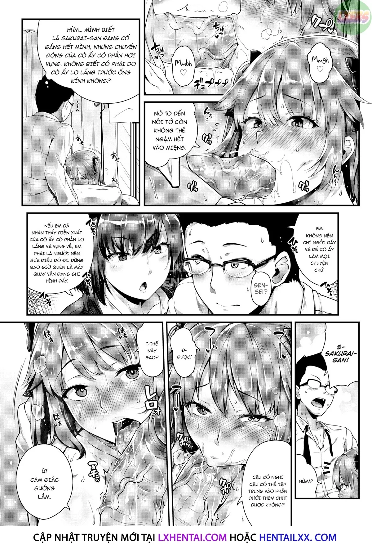 HentaiVN.net - Ảnh 11 - Kozue làm điều mà cô ấy giỏi nhất - Oneshot
