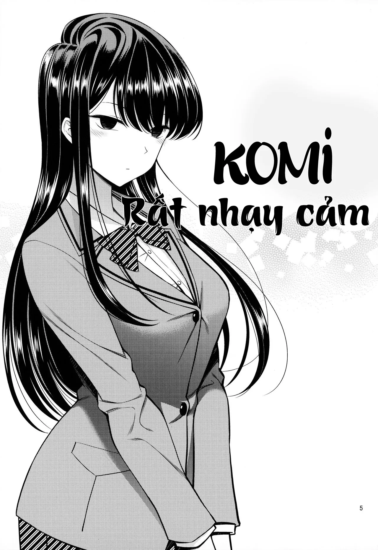 HentaiVN.net - Ảnh 5 - Komi rất nhạy cảm [Komi-san wa, Komyushou desu] - Oneshot
