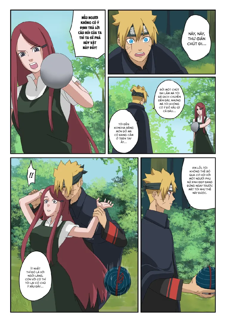 HentaiVN.net - Ảnh 4 - Boruto: The Way of Pervert Ninja - Chap 3: Kushina Uzumaki