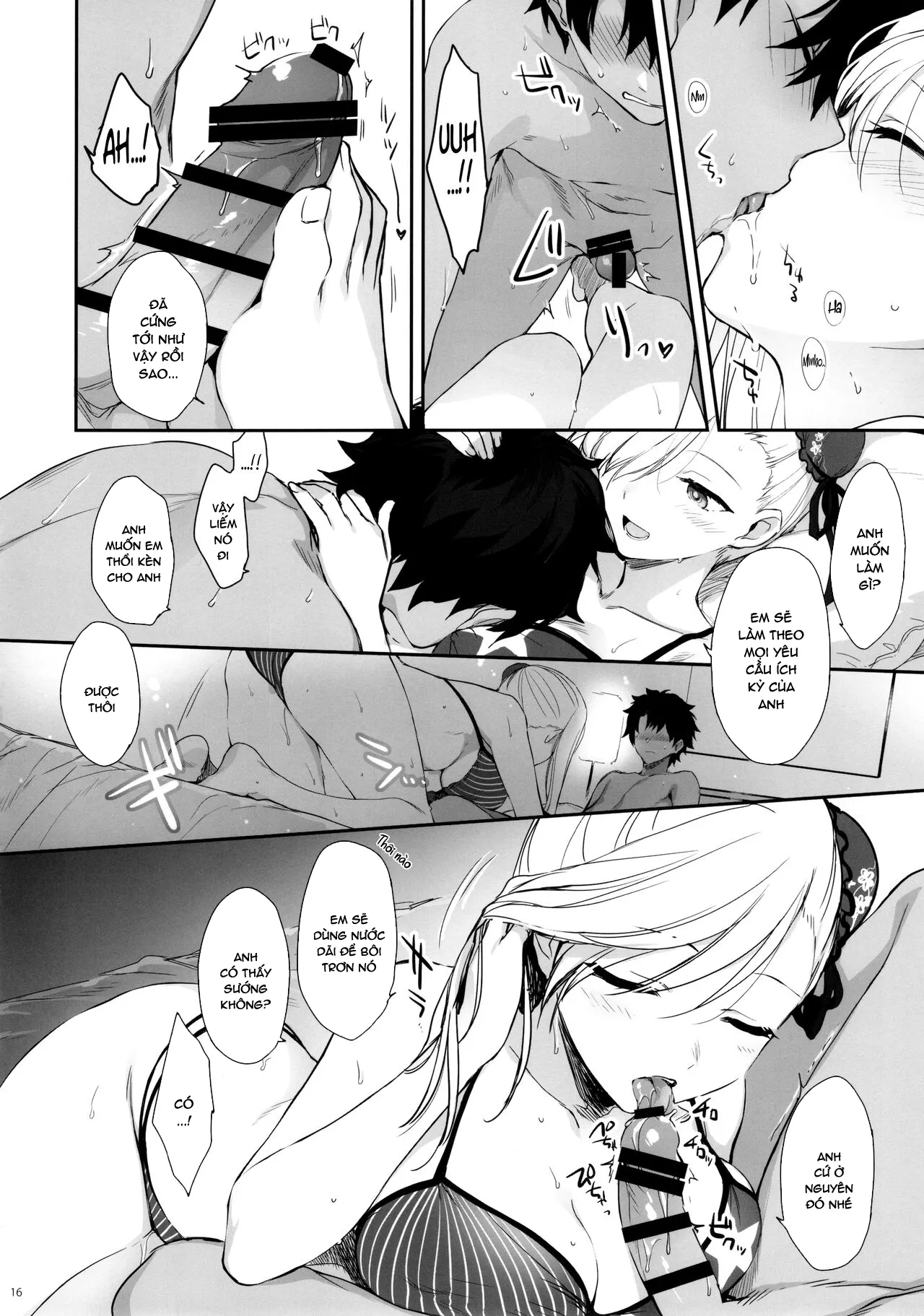 HentaiVN.net - Ảnh 16 - I'll Trace Your Contour with My Fingertips Warmed from the Summer Heat [熱の灯った指先で、きみの輪郭をなぞる; Netsu no Tomotta Yubisaki de, Kimi no Rinkaku o Nazoru] - Oneshot