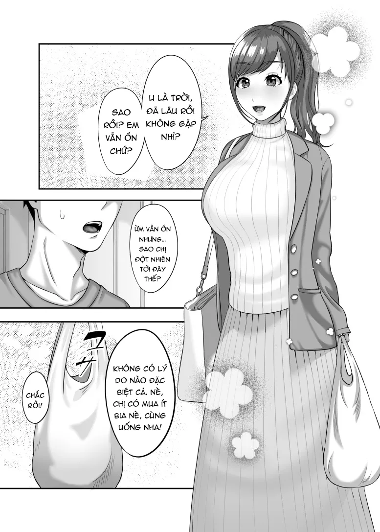 HentaiVN.net - Ảnh 5 - Thanh xuân tuổi 30 [30-sai ni Naru Shojo no Ane wa Asetteiru] - Oneshot