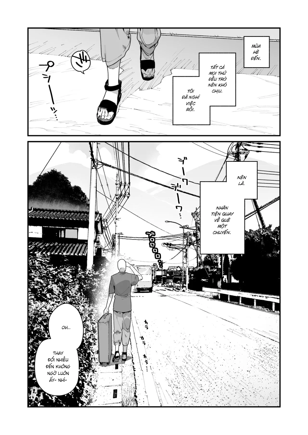 HentaiVN.net - Ảnh 4 - Shigoto o Yameta node Nido to Kicha Dame to Iwareta Inaka ni Kaette kitara Dekkai Onnanoko no Kai ni Mechamecha ni sareru Hanashi [仕事を辞めたので二度と来ちゃダメと言われた田舎に帰ってきたらでっかい女の子の怪にめちゃめちゃにされる話] - Chap 1