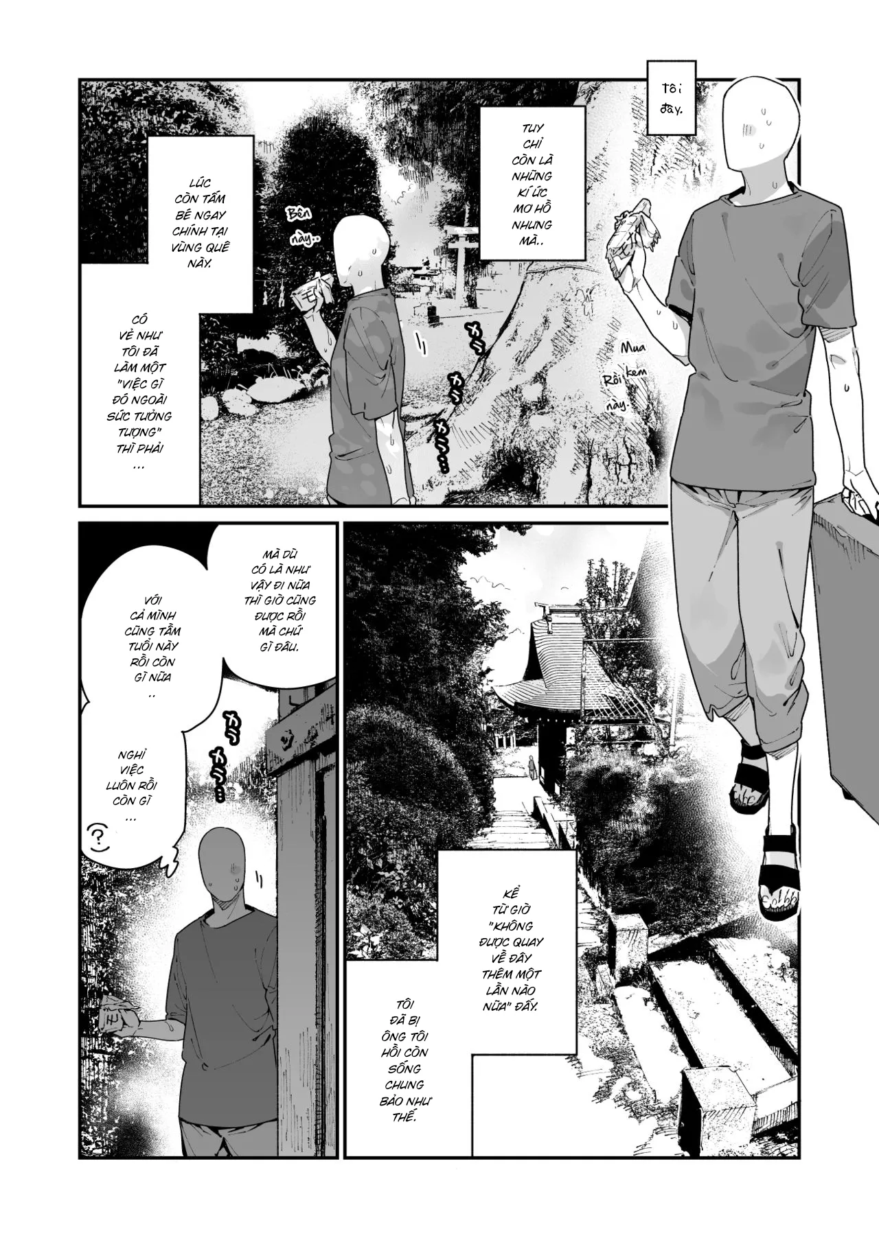 HentaiVN.net - Ảnh 5 - Shigoto o Yameta node Nido to Kicha Dame to Iwareta Inaka ni Kaette kitara Dekkai Onnanoko no Kai ni Mechamecha ni sareru Hanashi [仕事を辞めたので二度と来ちゃダメと言われた田舎に帰ってきたらでっかい女の子の怪にめちゃめちゃにされる話] - Chap 1