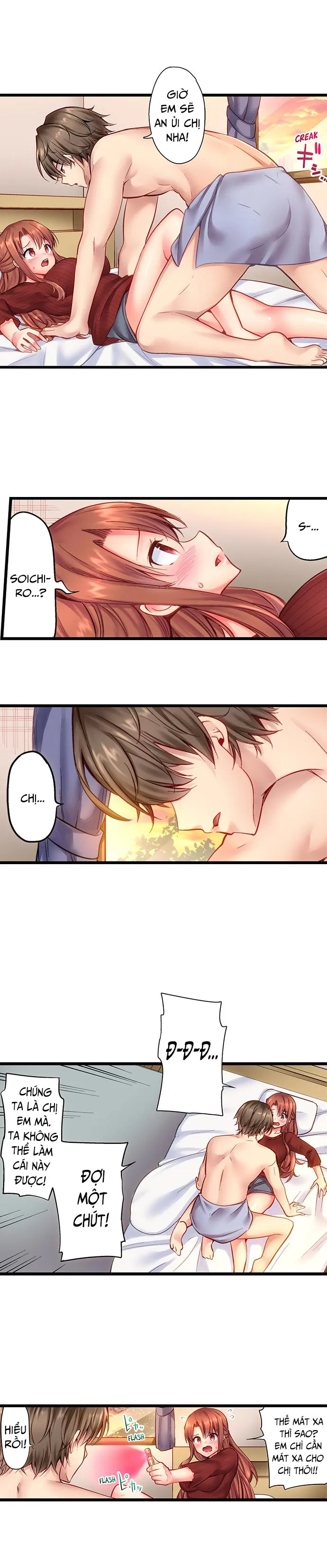 HentaiVN.net - Ảnh 9 - Thôi Miên Em Trai Tôi Để Phịch [“Hypnotized” Sex with My Brother, SEXごっこ～弟のマッサージ奉仕にされるがままイキ果てた後で…] - Chap 1