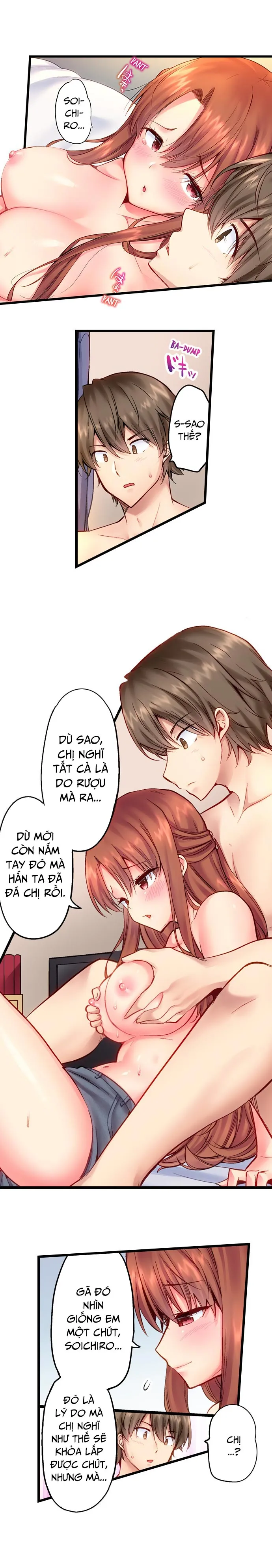 HentaiVN.net - Ảnh 9 - Thôi Miên Em Trai Tôi Để Phịch [“Hypnotized” Sex with My Brother, SEXごっこ～弟のマッサージ奉仕にされるがままイキ果てた後で…] - Chap 2