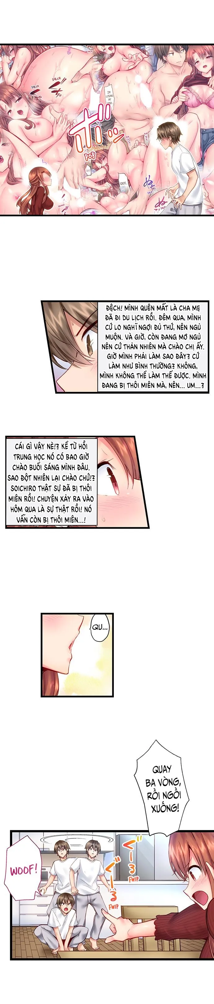 HentaiVN.net - Ảnh 8 - Thôi Miên Em Trai Tôi Để Phịch [“Hypnotized” Sex with My Brother, SEXごっこ～弟のマッサージ奉仕にされるがままイキ果てた後で…] - Chap 4