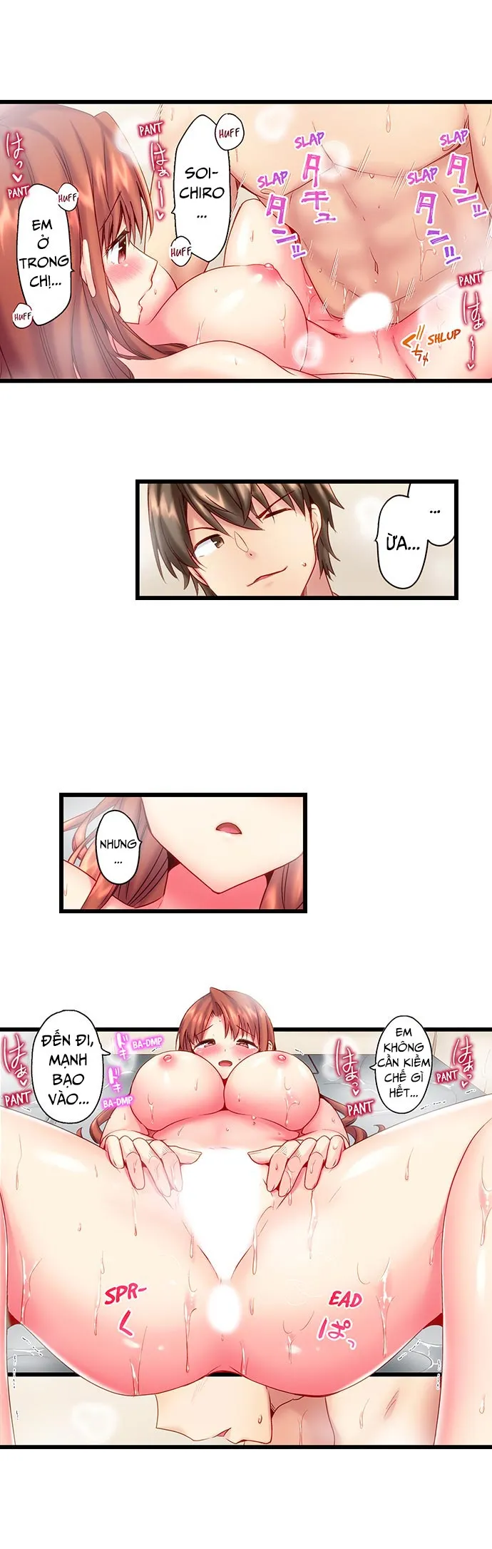 HentaiVN.net - Ảnh 3 - Thôi Miên Em Trai Tôi Để Phịch [“Hypnotized” Sex with My Brother, SEXごっこ～弟のマッサージ奉仕にされるがままイキ果てた後で…] - Chap 18