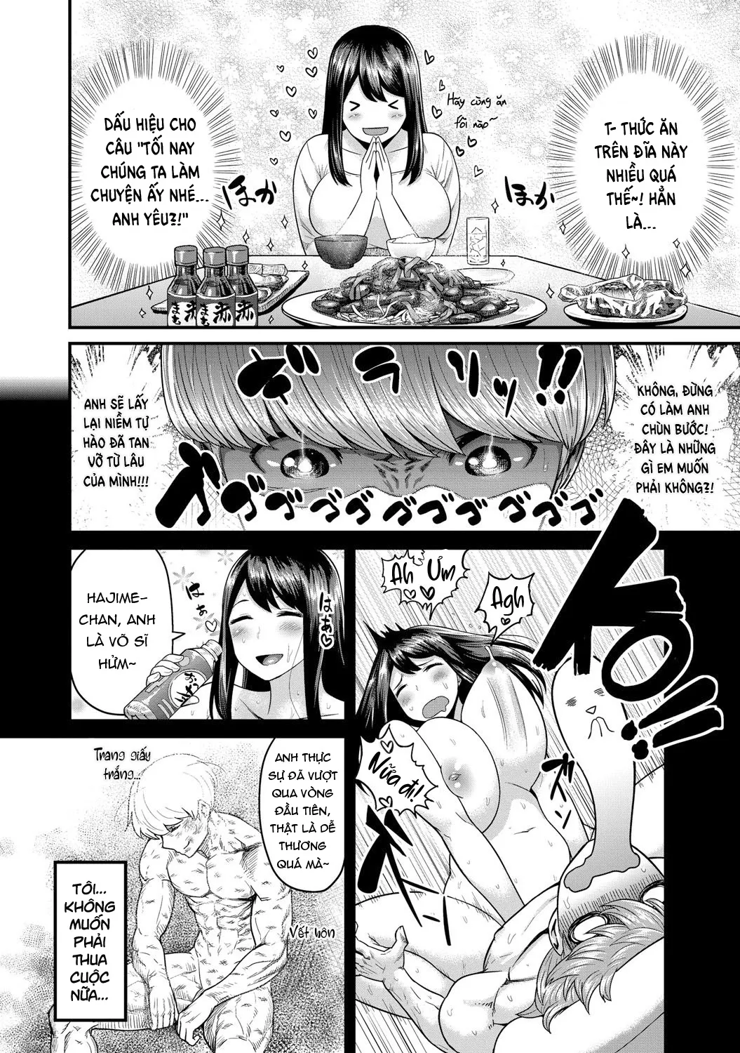 HentaiVN.net - Ảnh 5 - Nhà vô địch thực sự!!! [Yoru no Champion] - Oneshot