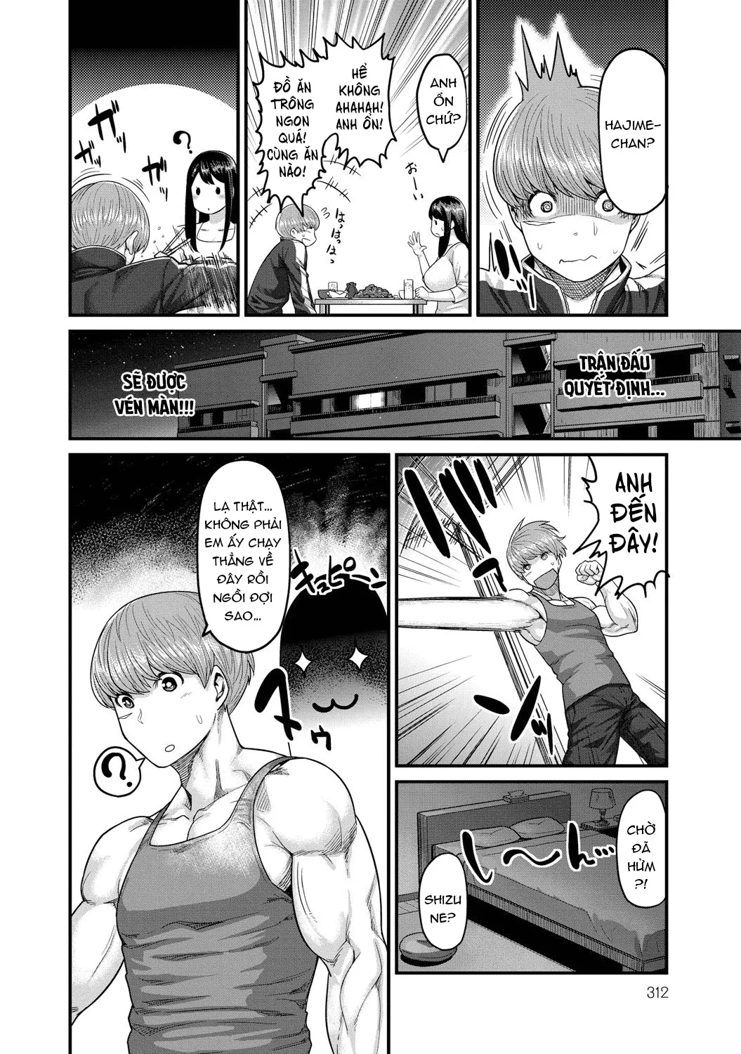 HentaiVN.net - Ảnh 7 - Nhà vô địch thực sự!!! [Yoru no Champion] - Oneshot