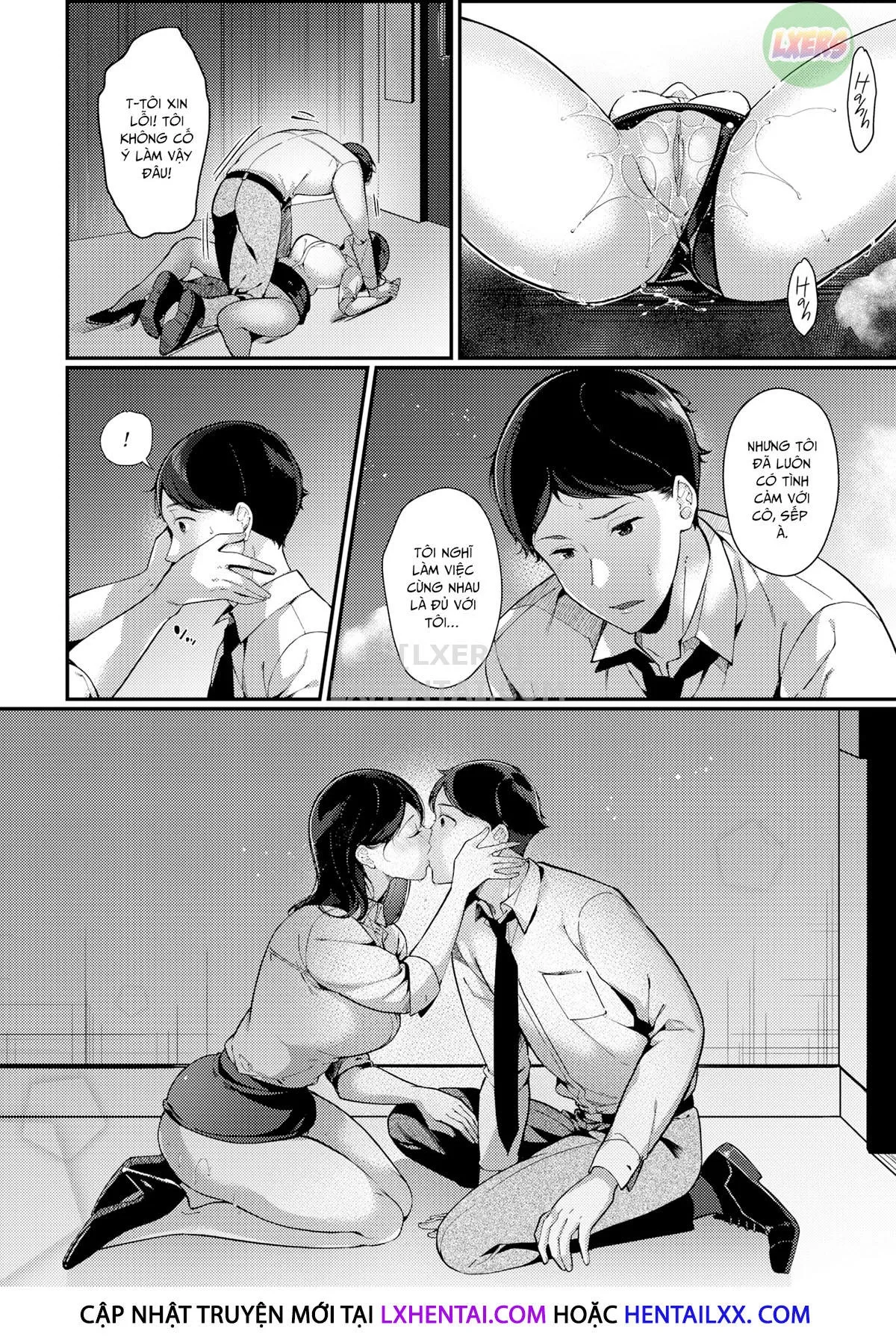 HentaiVN.net - Ảnh 12 - Lời tỏ tình trong thang máy - Oneshot
