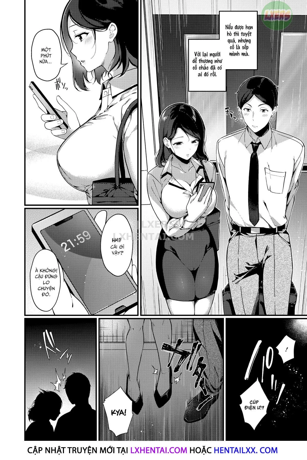 HentaiVN.net - Ảnh 6 - Lời tỏ tình trong thang máy - Oneshot