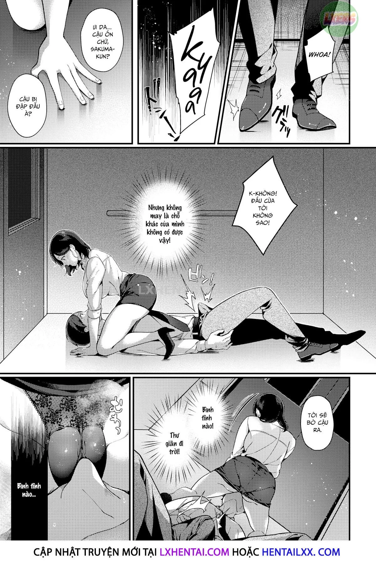 HentaiVN.net - Ảnh 9 - Lời tỏ tình trong thang máy - Oneshot