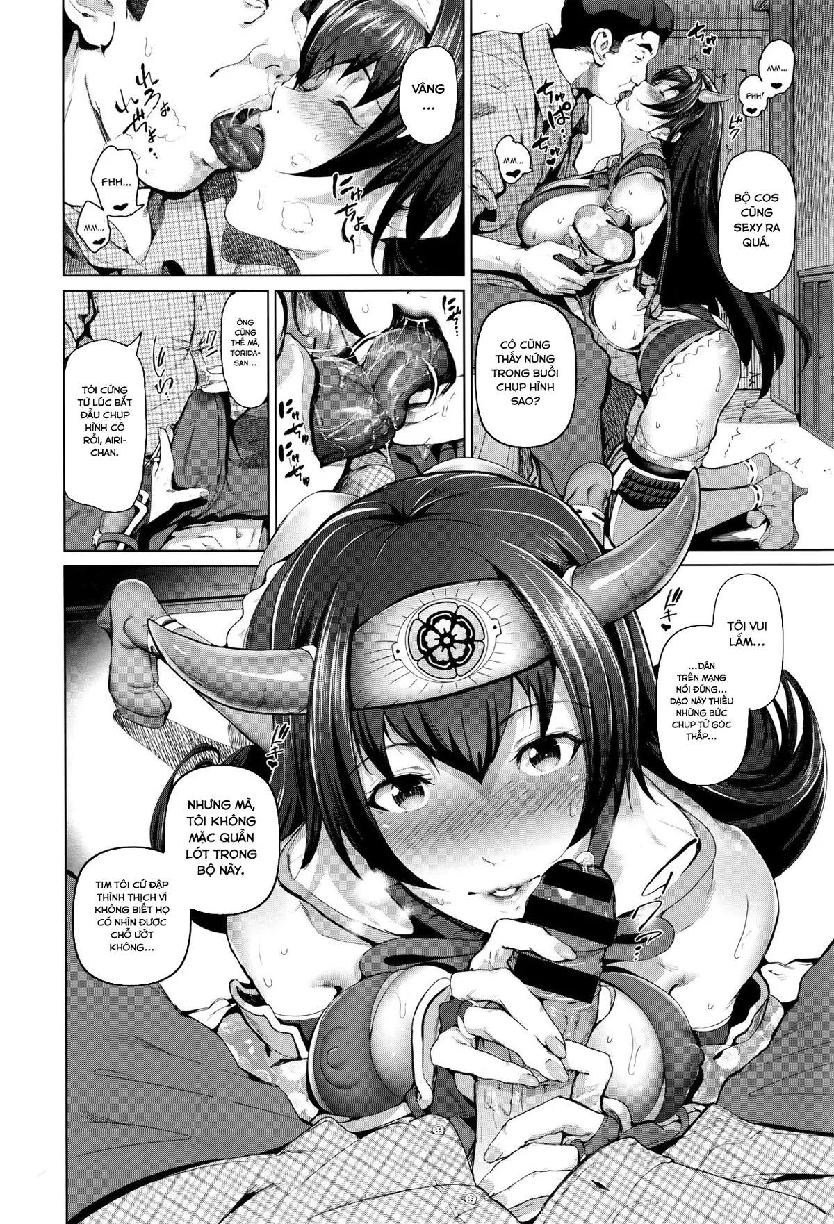 HentaiVN.net - Ảnh 11 - Chiếc mặt nạ của tôi [Cos wa Midara na Kamen] - Oneshot