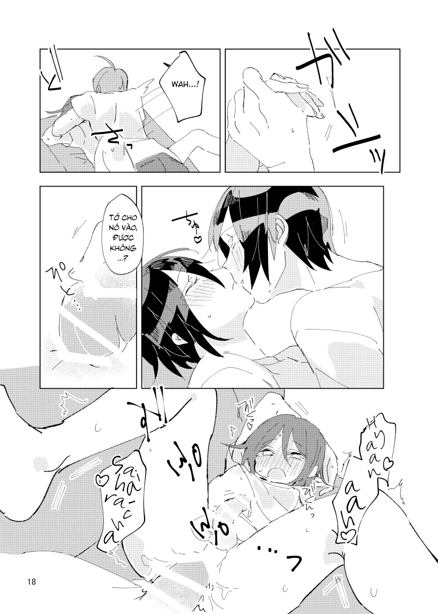 HentaiVN.net - Ảnh 16 - Ở bên cạnh tớ, luôn là nụ cười của cậu [You'll always be right here smiling by my side; いつだって君は僕の横で笑っている。] - Oneshot
