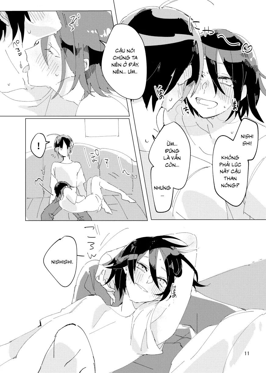HentaiVN.net - Ảnh 9 - Ở bên cạnh tớ, luôn là nụ cười của cậu [You'll always be right here smiling by my side; いつだって君は僕の横で笑っている。] - Oneshot