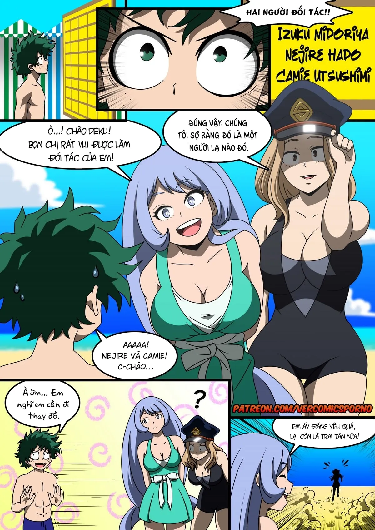 HentaiVN.net - Ảnh 10 - Khoá Học Hè Đặc Biệt [Summer School] - Chap 1
