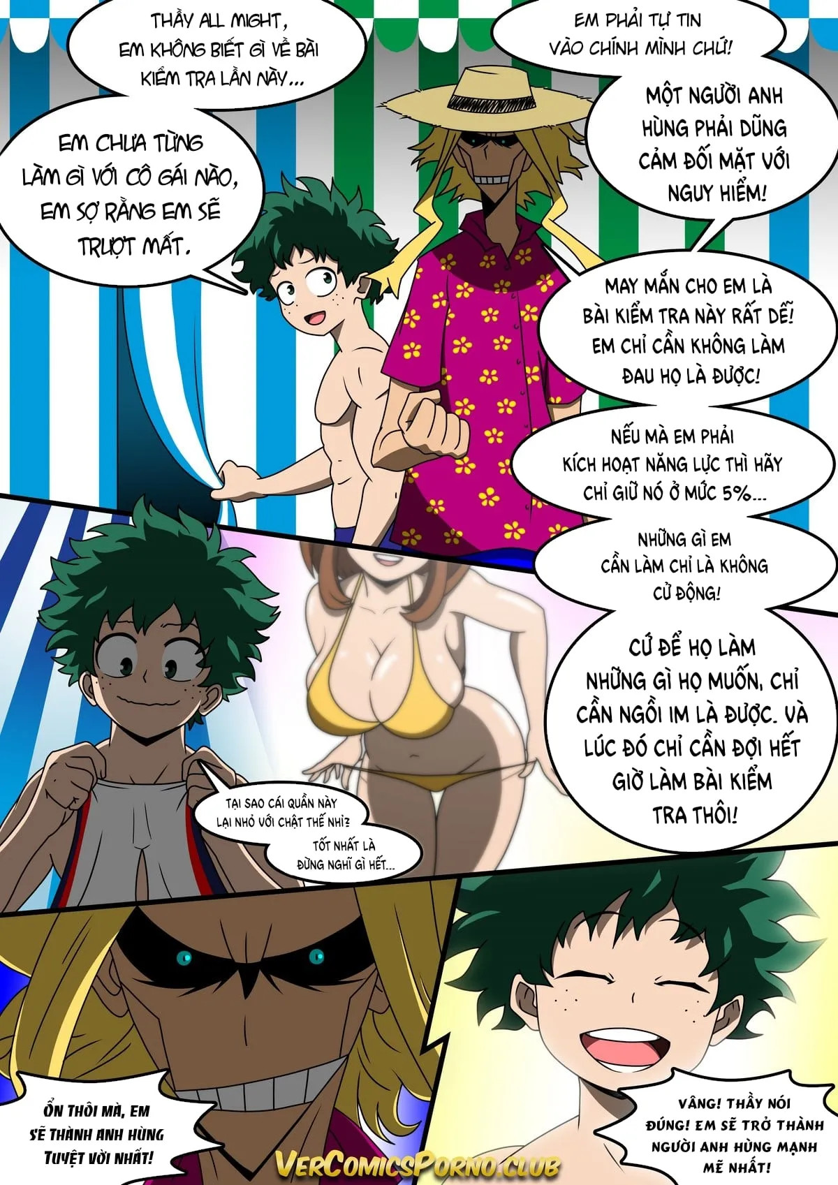 HentaiVN.net - Ảnh 11 - Khoá Học Hè Đặc Biệt [Summer School] - Chap 1