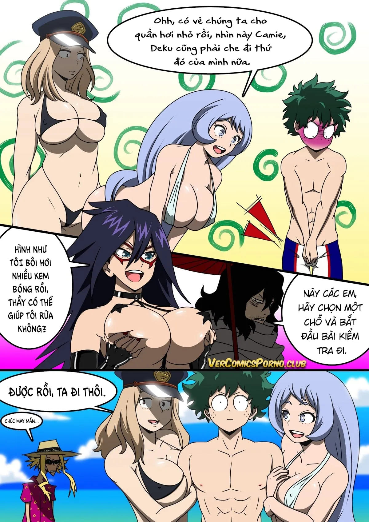 HentaiVN.net - Ảnh 13 - Khoá Học Hè Đặc Biệt [Summer School] - Chap 1