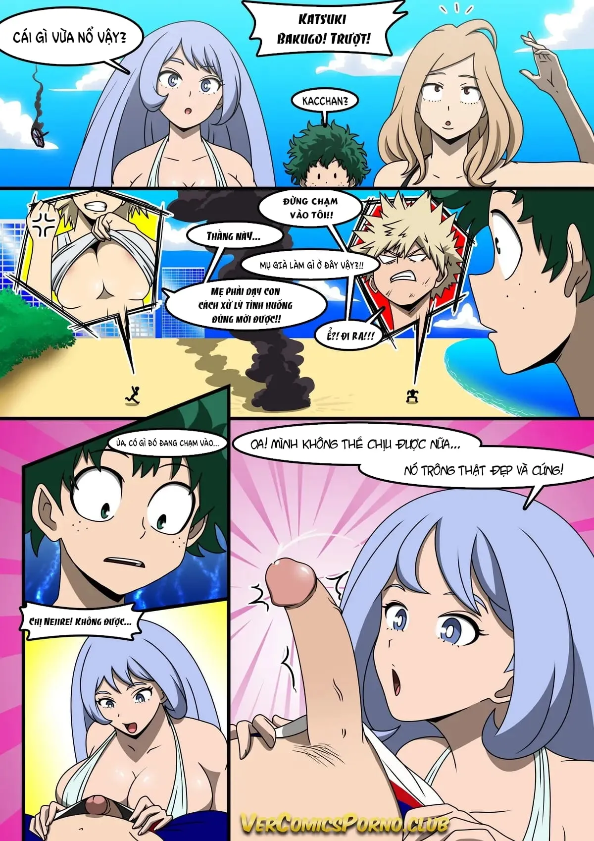 HentaiVN.net - Ảnh 17 - Khoá Học Hè Đặc Biệt [Summer School] - Chap 1