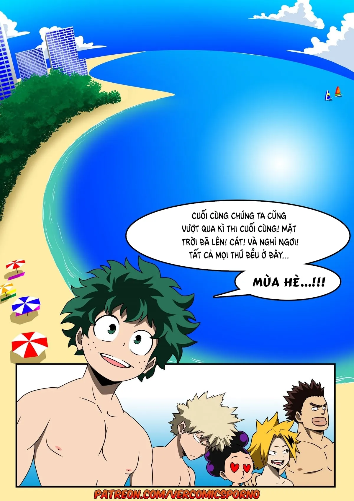 HentaiVN.net - Ảnh 4 - Khoá Học Hè Đặc Biệt [Summer School] - Chap 1