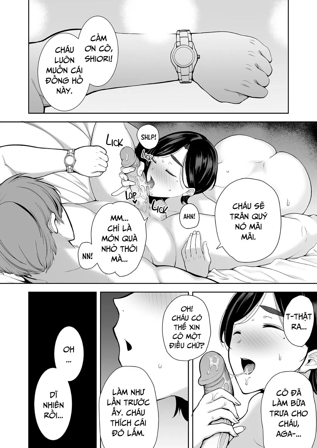 HentaiVN.net - Ảnh 21 - Nhật ký của mẹ đường Shiori [Sugar Mommy Shiori; Mitarai Shiori No Mama Katsu Diary] - Oneshot
