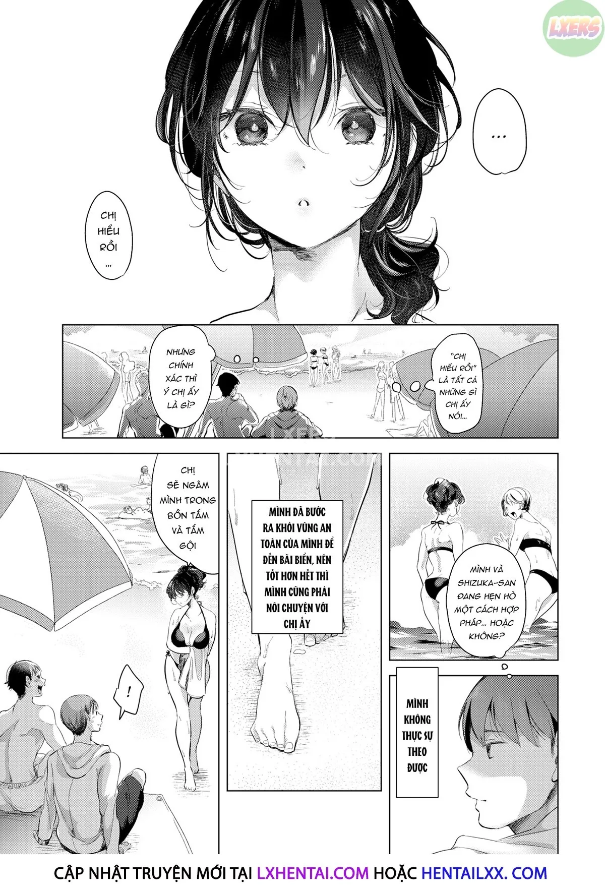 HentaiVN.net - Ảnh 7 - Bị cám dỗ bởi những cơn sóng - Oneshot