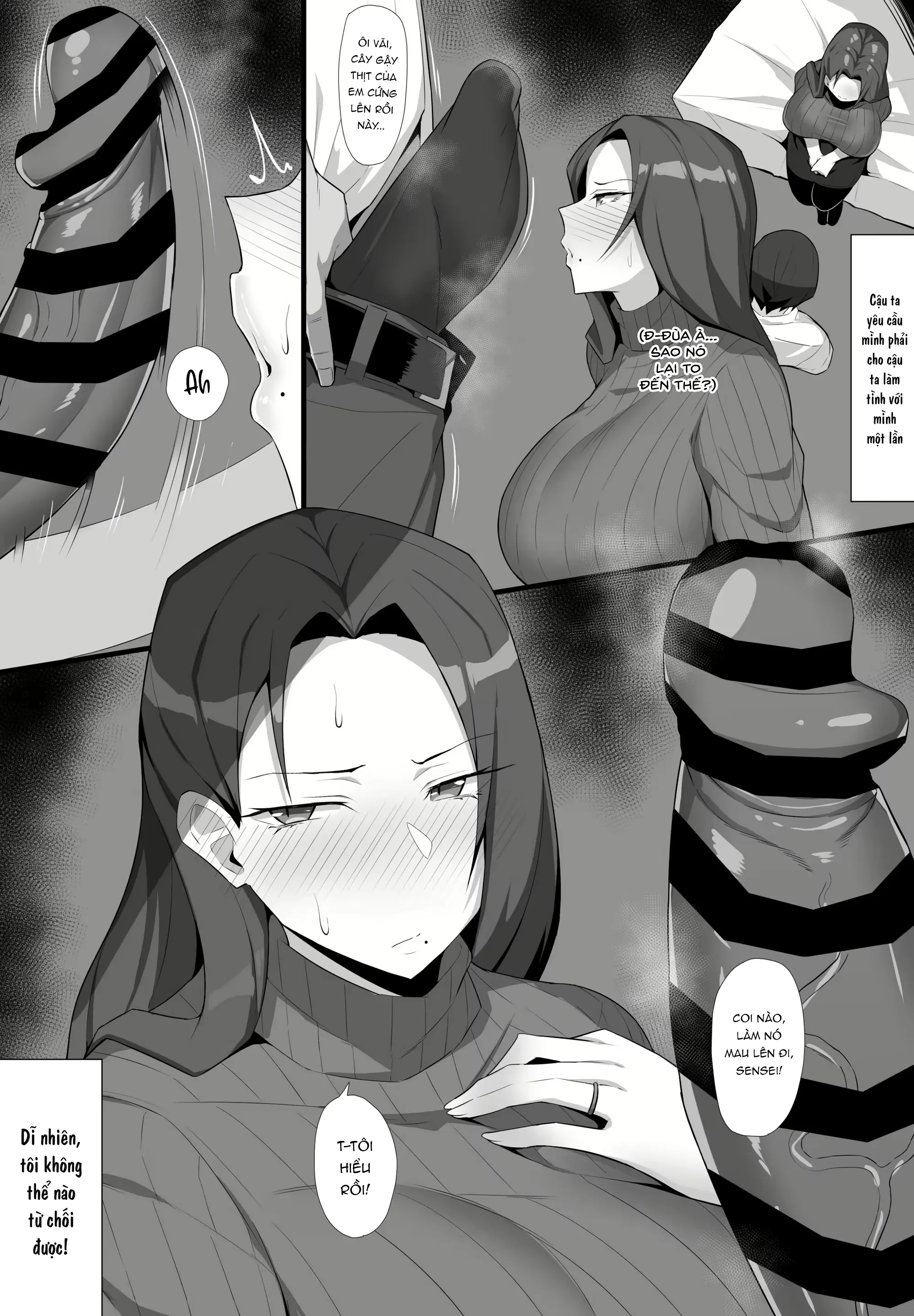HentaiVN.net - Ảnh 3 - A Teacher's Offline Hookup With A Fuckboy [チャラ男くんとオフパコする先生, Charao-Kun To Off-Pako Suru Sensei] - Oneshot
