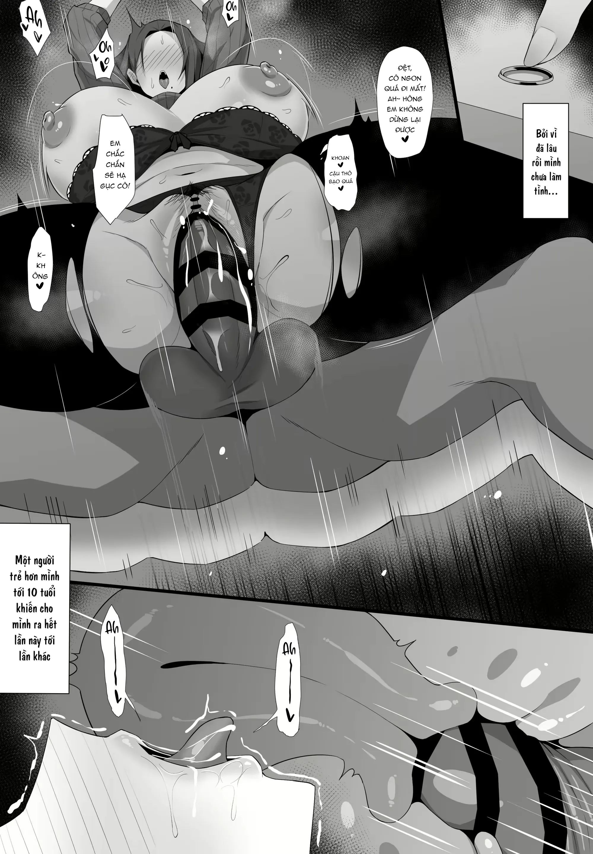 HentaiVN.net - Ảnh 4 - A Teacher's Offline Hookup With A Fuckboy [チャラ男くんとオフパコする先生, Charao-Kun To Off-Pako Suru Sensei] - Oneshot