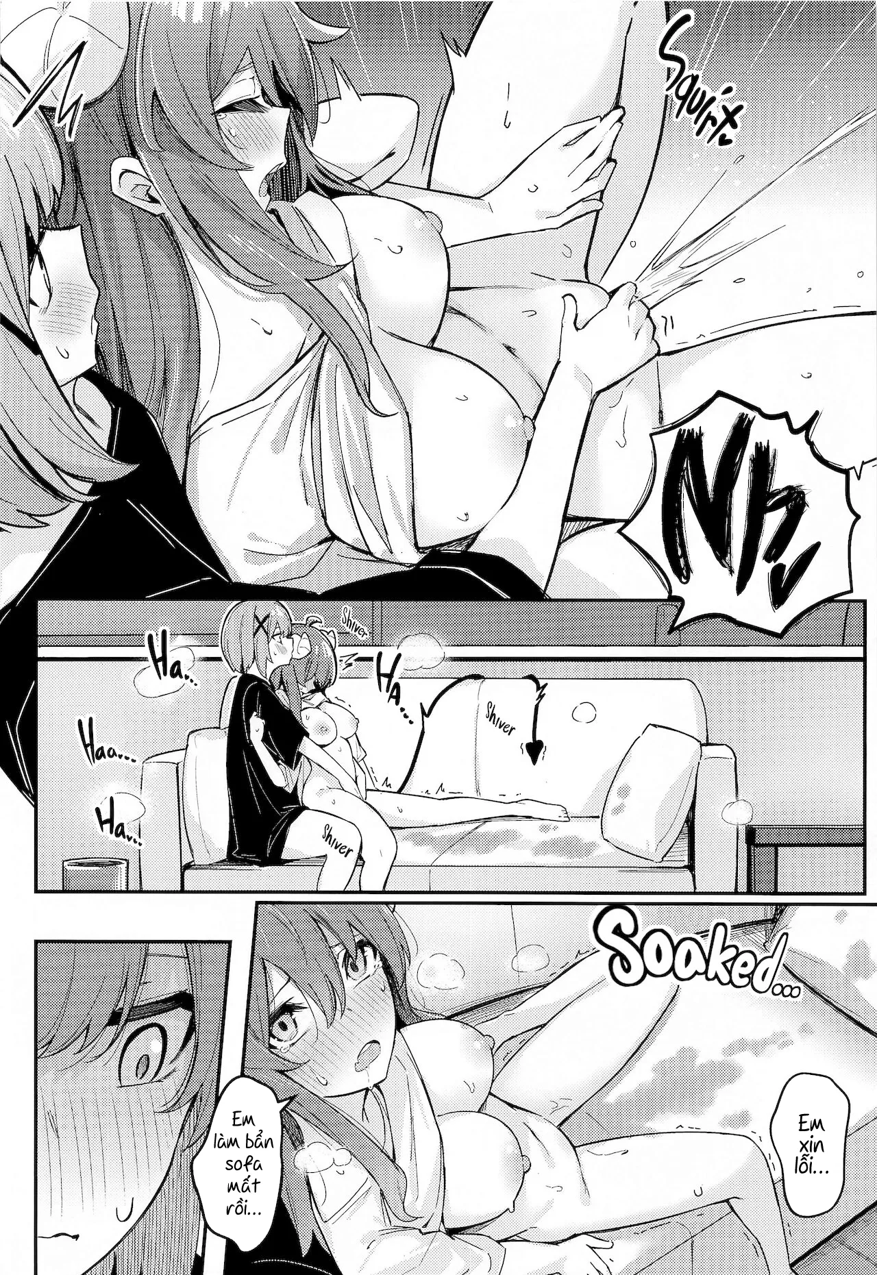 HentaiVN.net - Ảnh 30 - Câu chuyện về nữ quỷ [まぞくのうすい書; The Demon Girl's Thin Book] - Oneshot