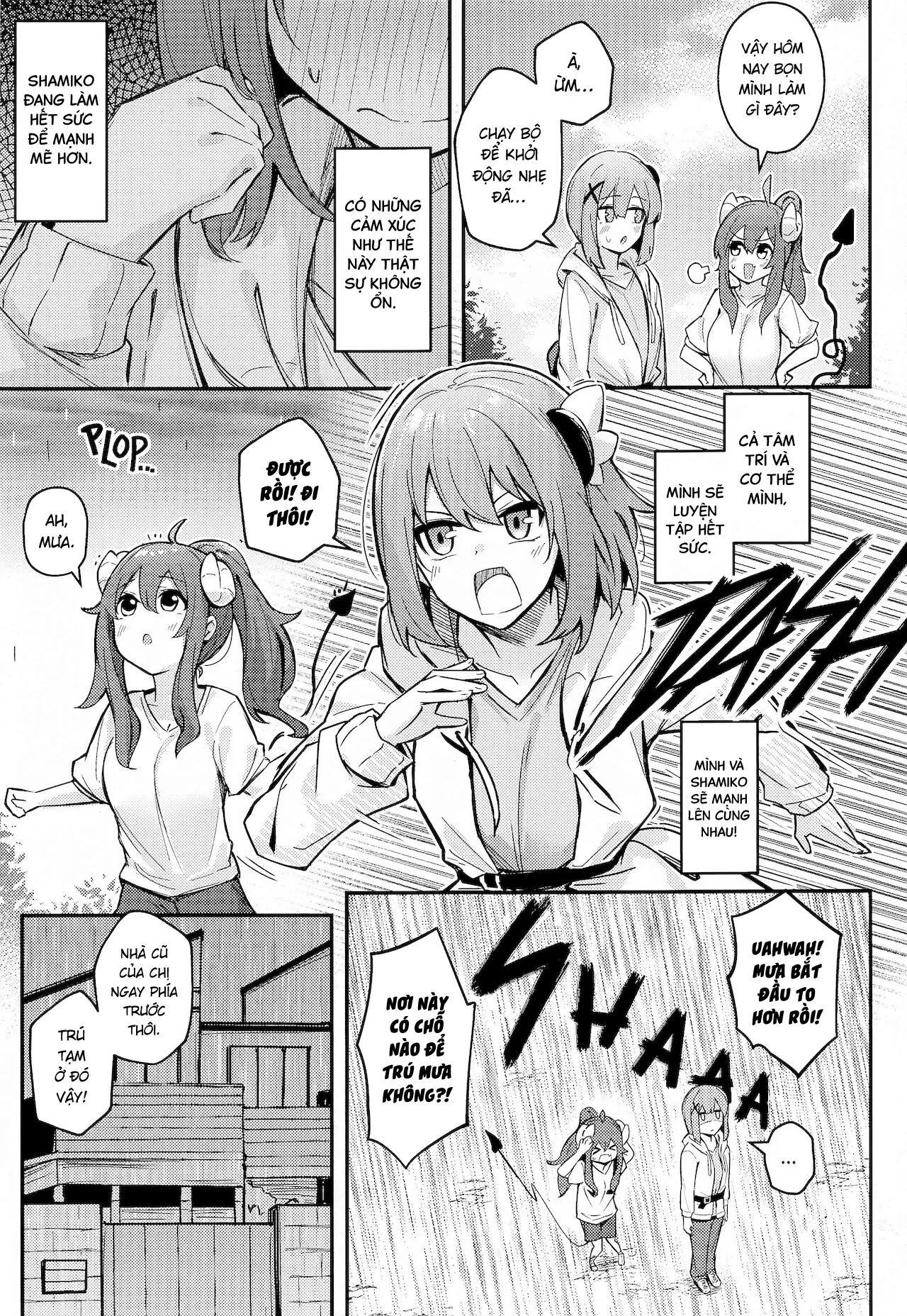HentaiVN.net - Ảnh 9 - Câu chuyện về nữ quỷ [まぞくのうすい書; The Demon Girl's Thin Book] - Oneshot