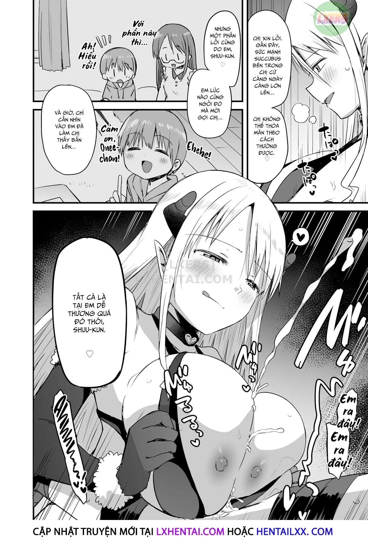 HentaiVN.net - Ảnh 11 - Tình hình vắt sữa của gia đình Senagawa - Oneshot