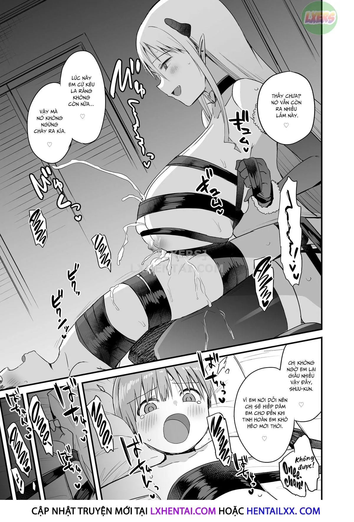 HentaiVN.net - Ảnh 14 - Tình hình vắt sữa của gia đình Senagawa - Oneshot