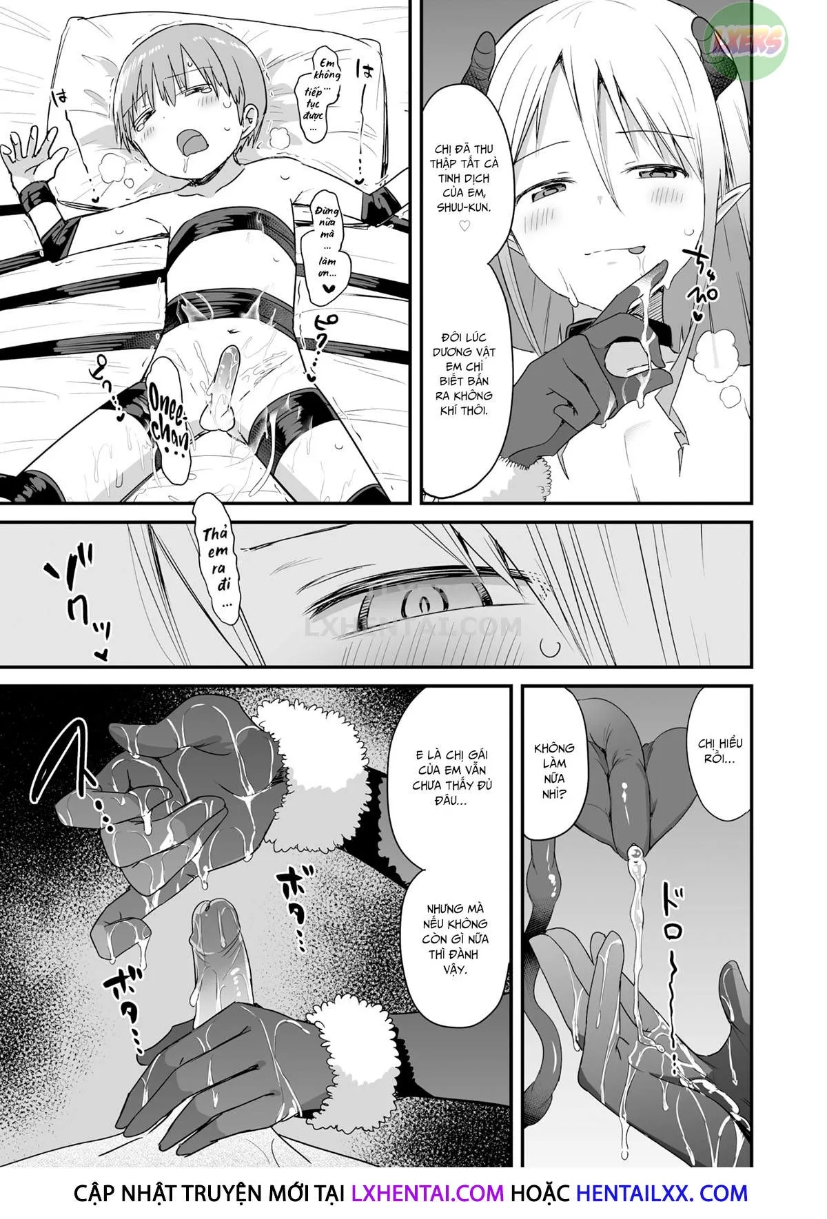 HentaiVN.net - Ảnh 16 - Tình hình vắt sữa của gia đình Senagawa - Oneshot