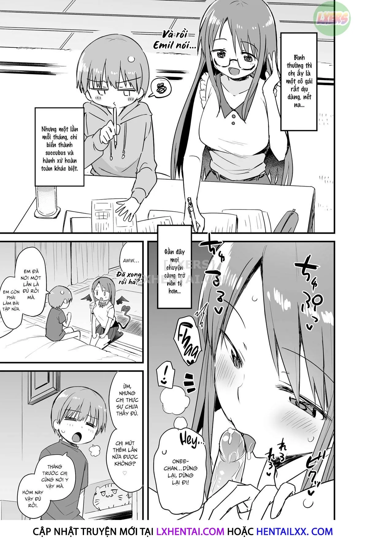 HentaiVN.net - Ảnh 6 - Tình hình vắt sữa của gia đình Senagawa - Oneshot