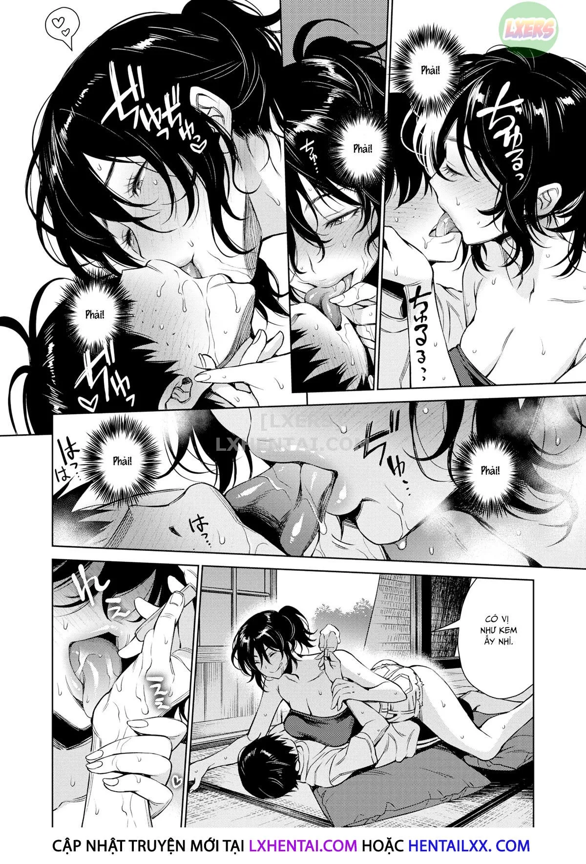 HentaiVN.net - Ảnh 10 - Một kỳ nghỉ hè đầy mồ hôi với Wakatsuki-san - Oneshot
