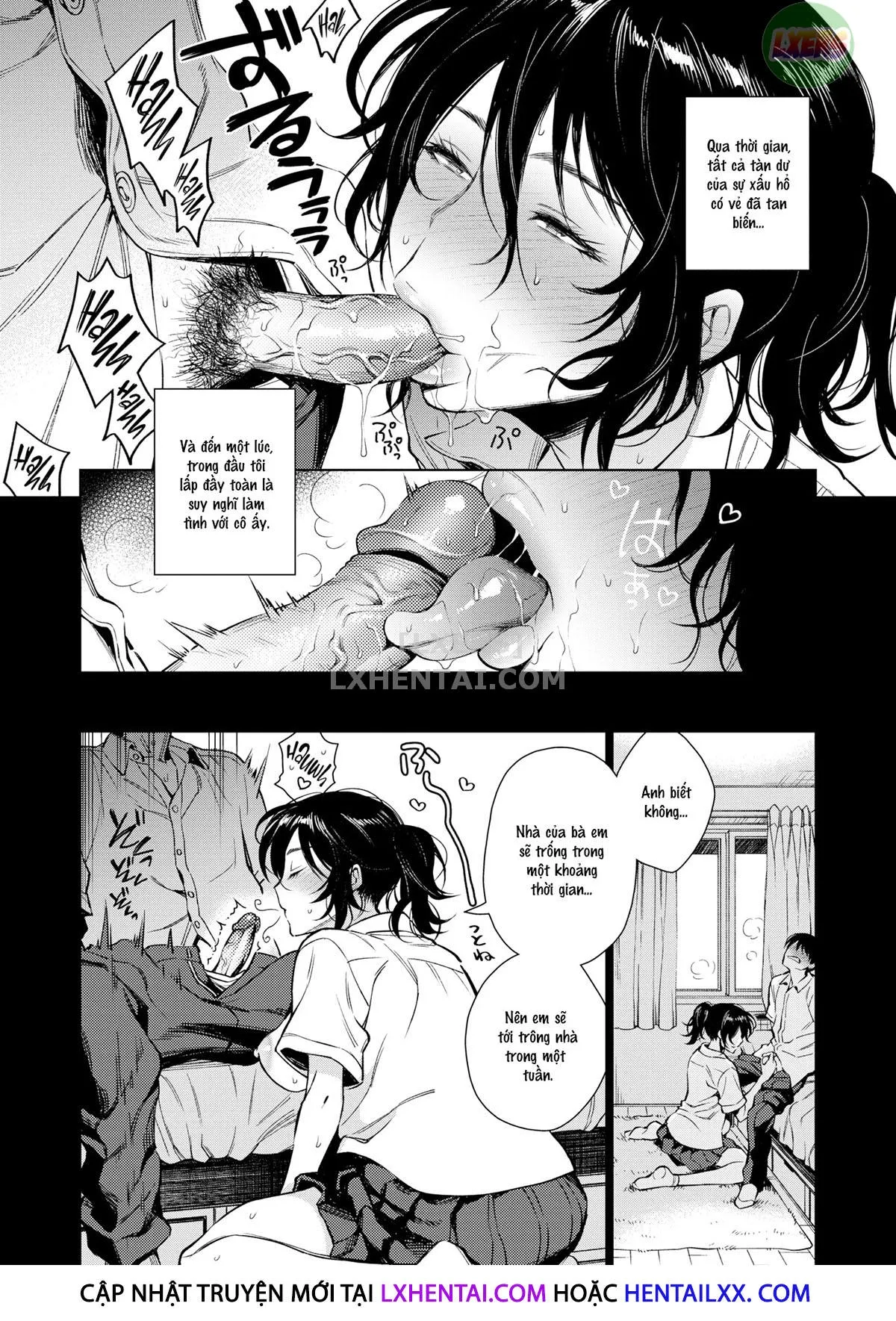 HentaiVN.net - Ảnh 8 - Một kỳ nghỉ hè đầy mồ hôi với Wakatsuki-san - Oneshot
