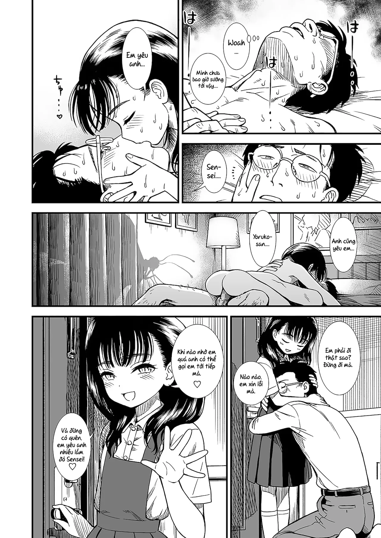 HentaiVN.net - Ảnh 23 - Hãy yêu Yoruko-san thật nhiều! [Mayonaka no Yoruko-san - Yoruko wo Ippai Aishitene] - Oneshot