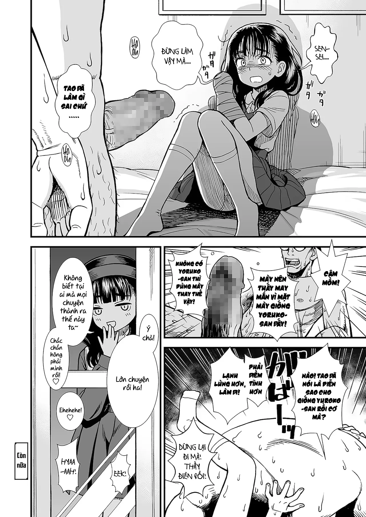 HentaiVN.net - Ảnh 25 - Hãy yêu Yoruko-san thật nhiều! [Mayonaka no Yoruko-san - Yoruko wo Ippai Aishitene] - Oneshot