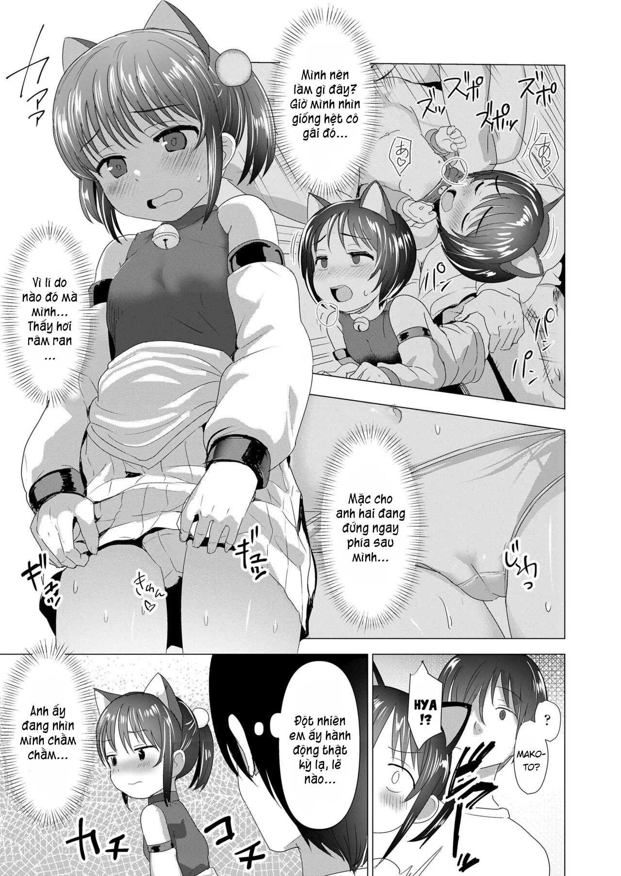 HentaiVN.net - Ảnh 11 - Lên đồ cho em gái tôi... [Imouto ni Kisete mita | Dressing-Up My Little Sister] - Oneshot