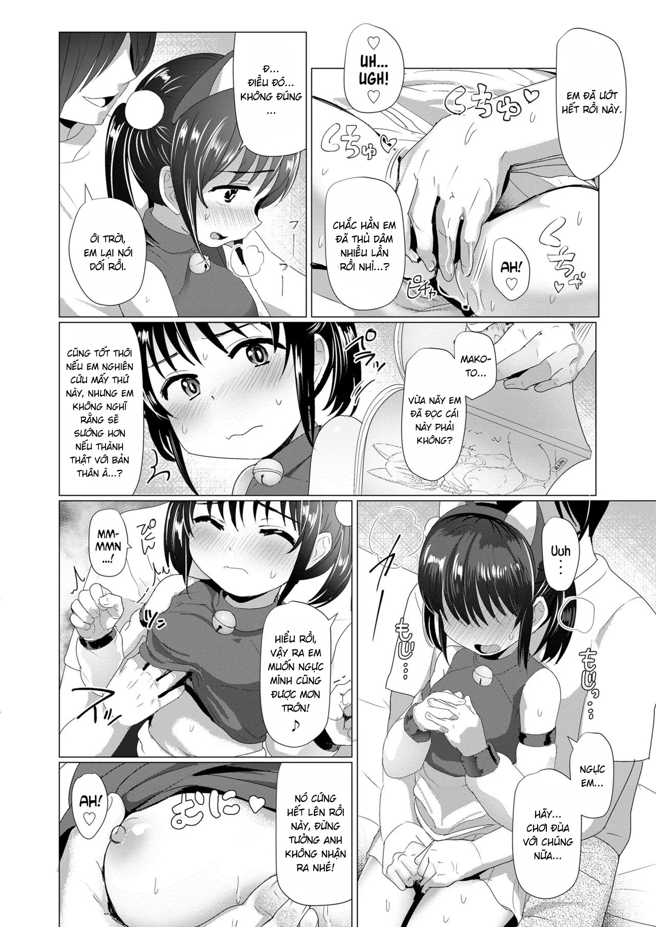 HentaiVN.net - Ảnh 14 - Lên đồ cho em gái tôi... [Imouto ni Kisete mita | Dressing-Up My Little Sister] - Oneshot