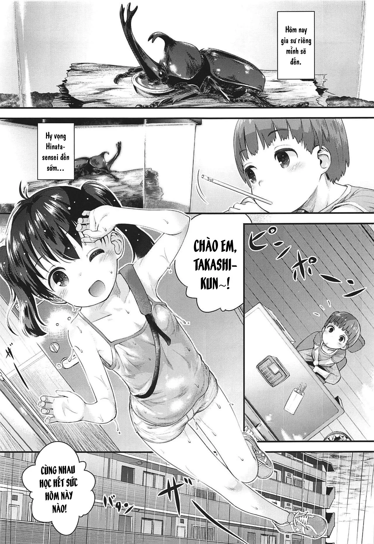 HentaiVN.net - Ảnh 4 - Hinata-sensei sẽ dạy tôi! [Hinata Sensei ga Oshiete ageru!] - Oneshot