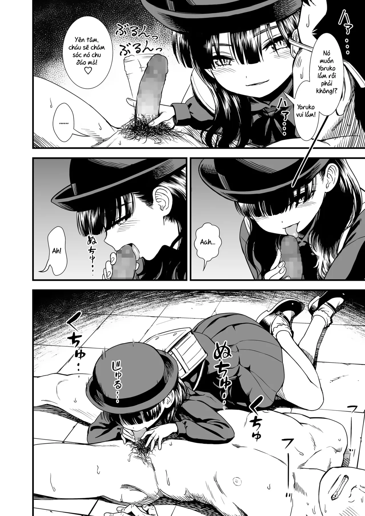 HentaiVN.net - Ảnh 13 - Cho Yoruko-san thấy chú nam tính như nào đi [Mayonaka no Yoruko-san - Yoruko ni Otokorashi Toko Misetel] - Oneshot