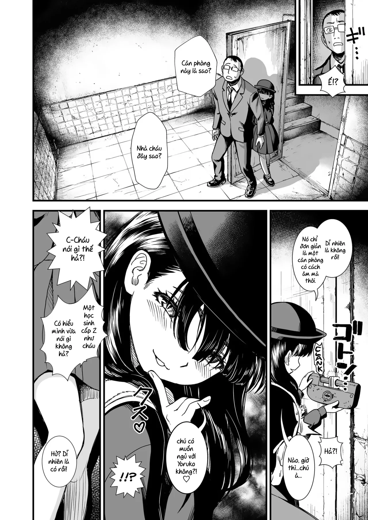 HentaiVN.net - Ảnh 7 - Cho Yoruko-san thấy chú nam tính như nào đi [Mayonaka no Yoruko-san - Yoruko ni Otokorashi Toko Misetel] - Oneshot
