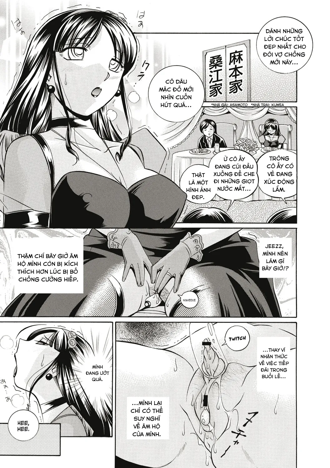 HentaiVN.net - Ảnh 14 - yuriko và bố chồng [Gichichi~Yuriko~] - Chap 3