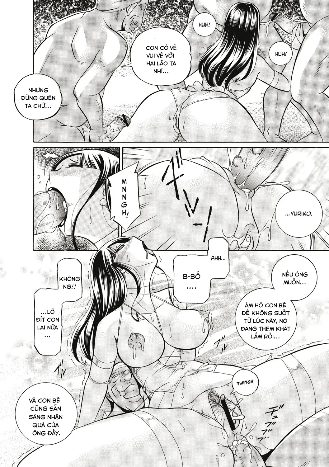 HentaiVN.net - Ảnh 17 - yuriko và bố chồng [Gichichi~Yuriko~] - Chap 4