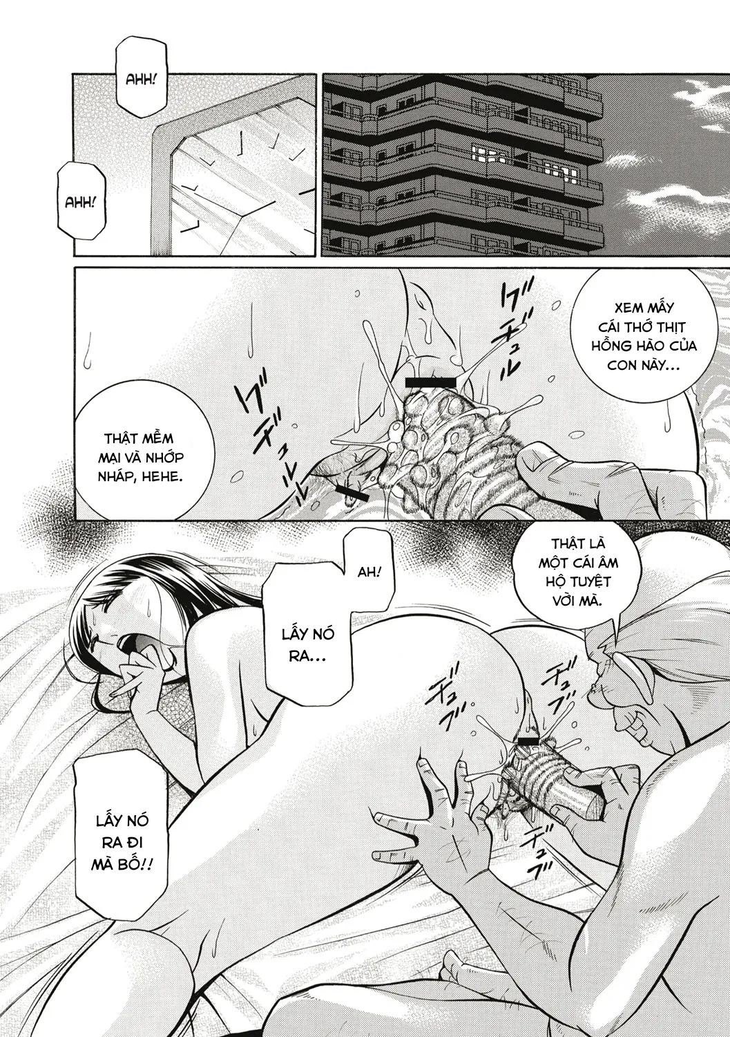 HentaiVN.net - Ảnh 3 - yuriko và bố chồng [Gichichi~Yuriko~] - Chap 4