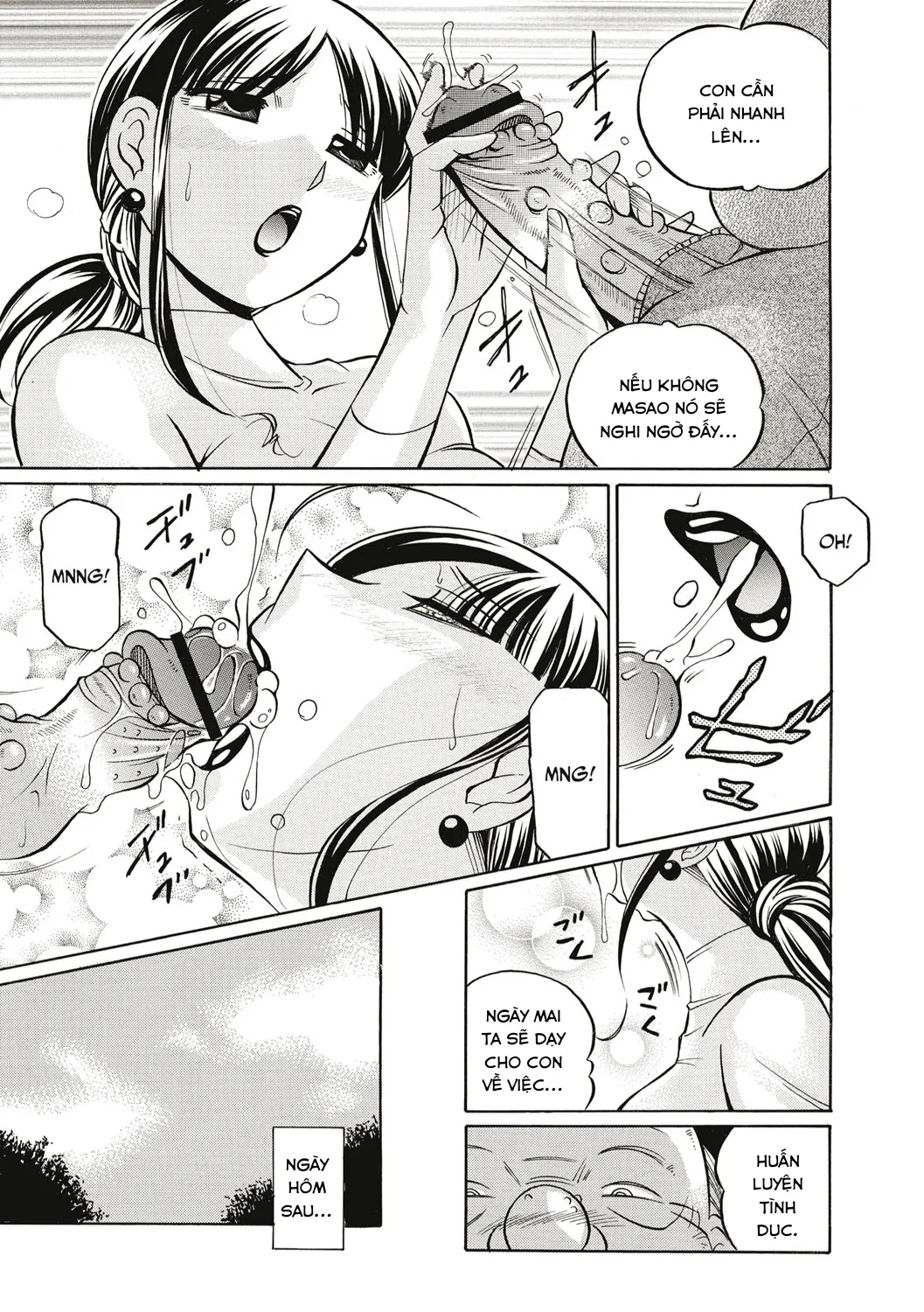 HentaiVN.net - Ảnh 12 - yuriko và bố chồng [Gichichi~Yuriko~] - Chap6
