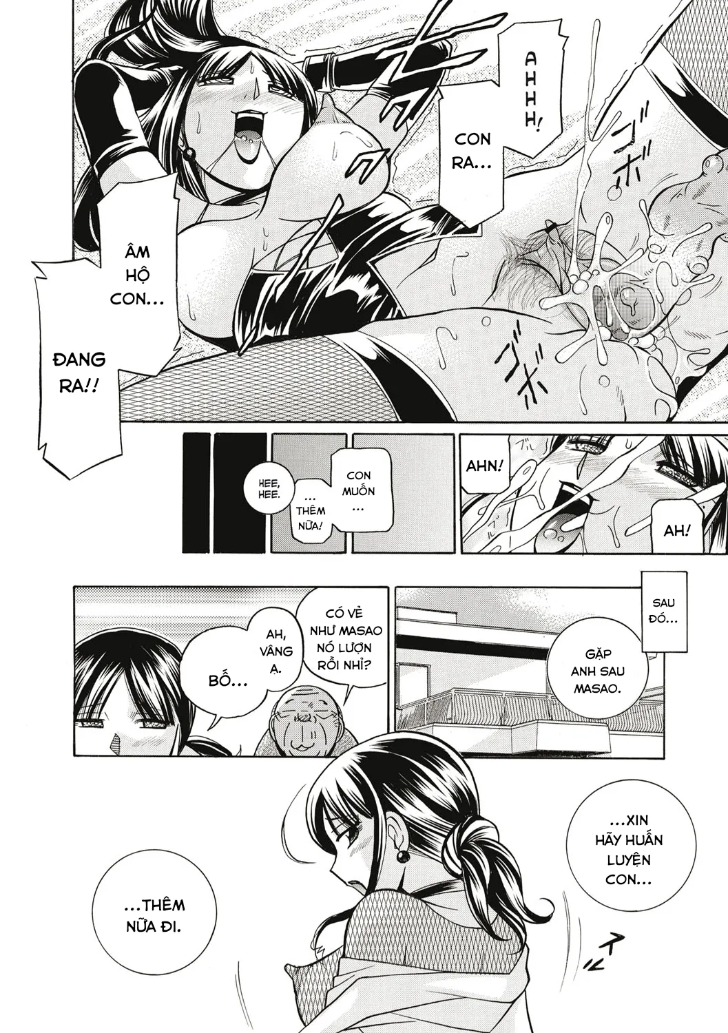 HentaiVN.net - Ảnh 21 - yuriko và bố chồng [Gichichi~Yuriko~] - Chap6