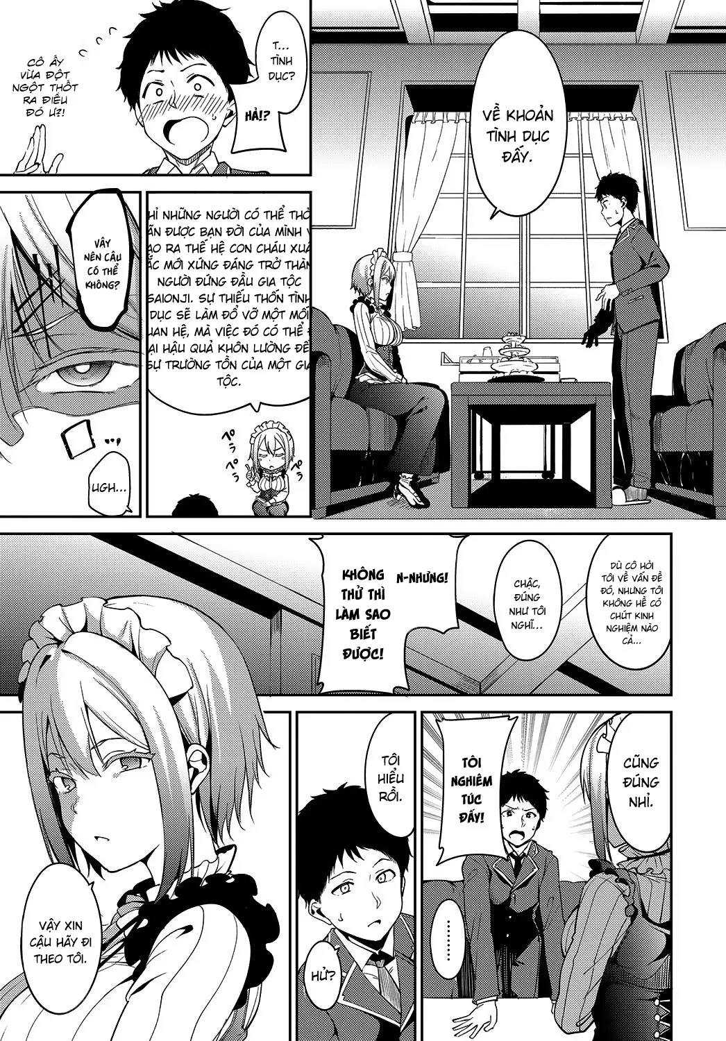HentaiVN.net - Ảnh 4 - Cuộc sống trong mơ tại gia tộc Saionji [Living the Dream at the Saionji Household] - Phần đầu